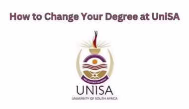 How to Change Your Degree at Unisa