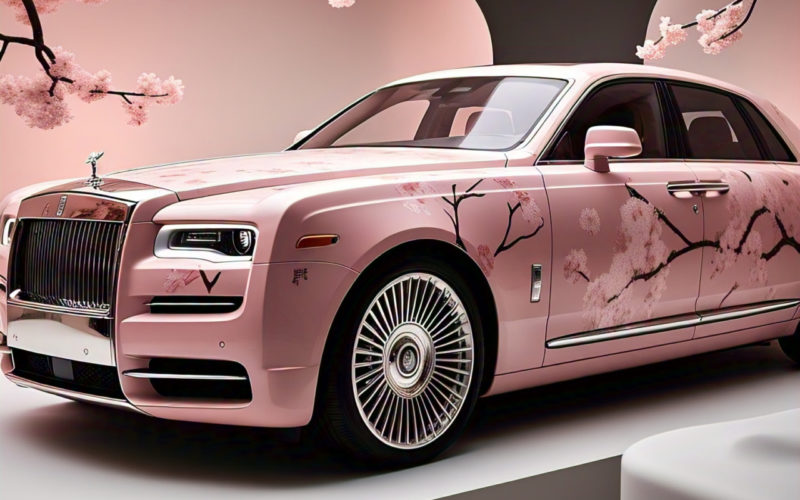 Rolls-Royce Reveals Exclusive One-Off Phantom Cherry Blossom Edition